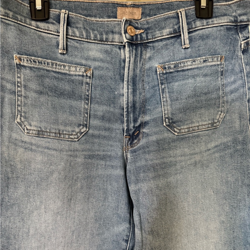 Mother Patch Pocket Mid Rise Maven Ankle in Avant Gardener Size 30 - Picture 4 of 12